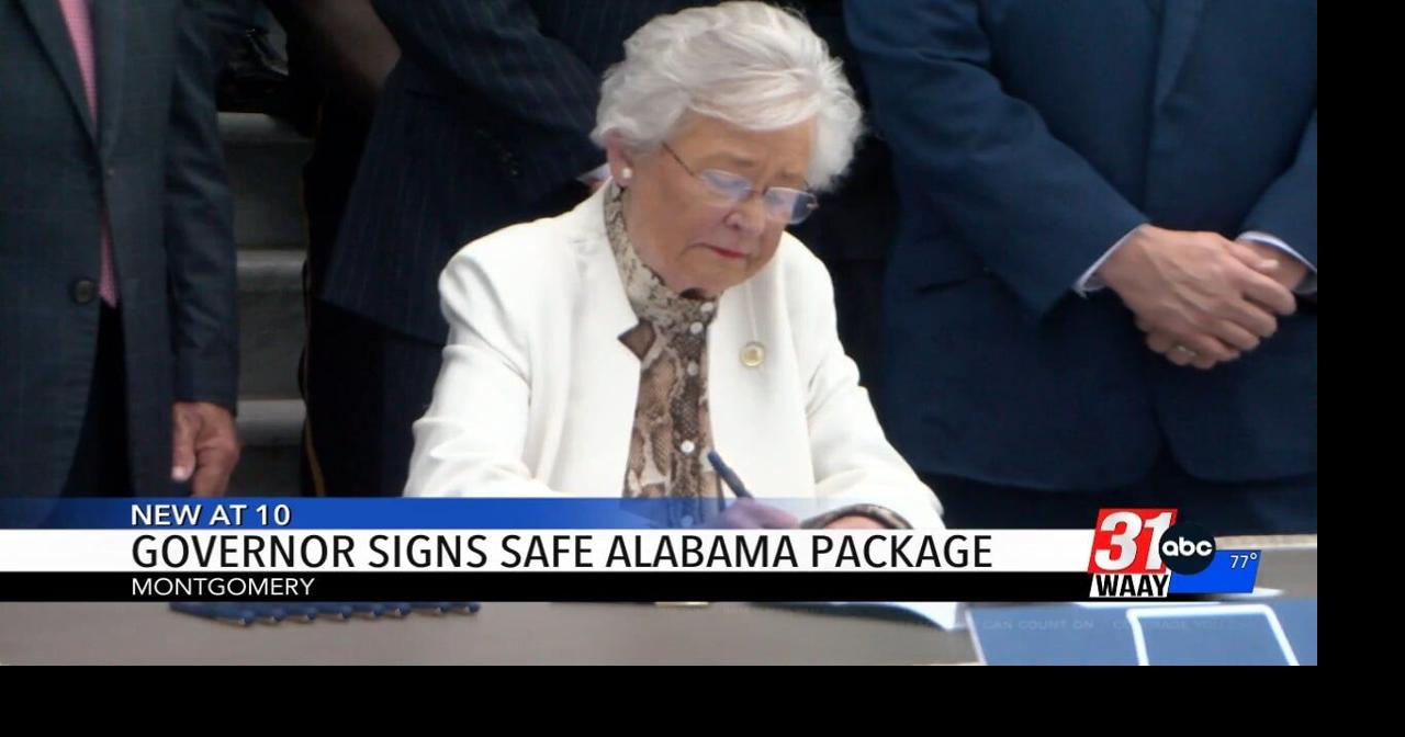 Governor signs 'Safe Alabama' package