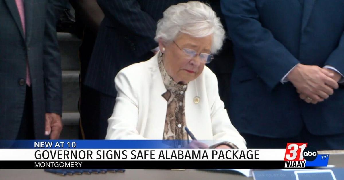Governor signs 'Safe Alabama' package