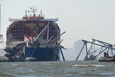 Ship that struck Baltimore bridge lost power twice before crash, NTSB preliminary report finds
