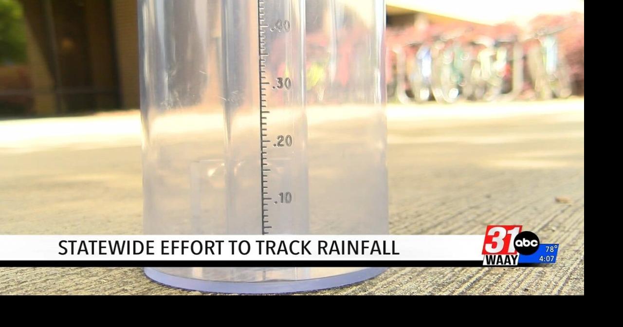 Alabama needs volunteers to track rainfall amid drought