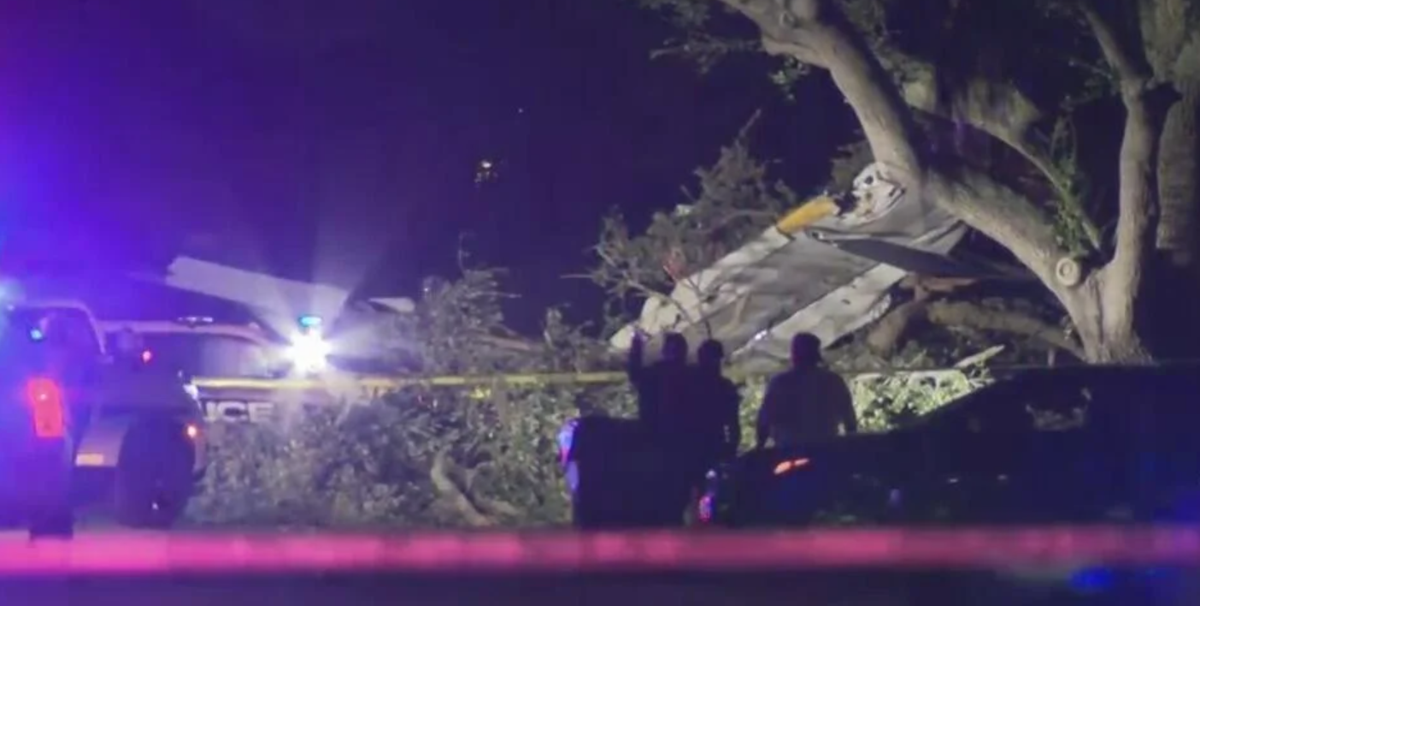4 hospitalized but safe after small plane crashes in neighborhood, officials say