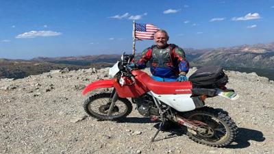 Jim Parsons American Flag Mountain
