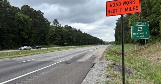 Major I-65 resurfacing project resumes Sunday in Morgan County