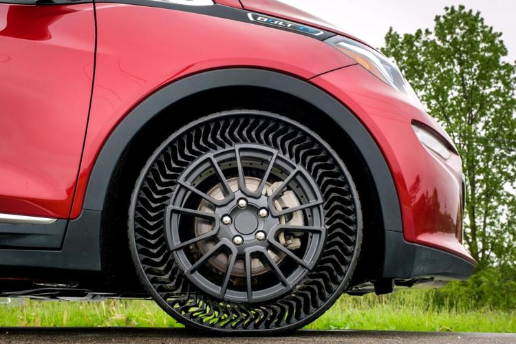 A next-generation Chevrolet could have airless tires