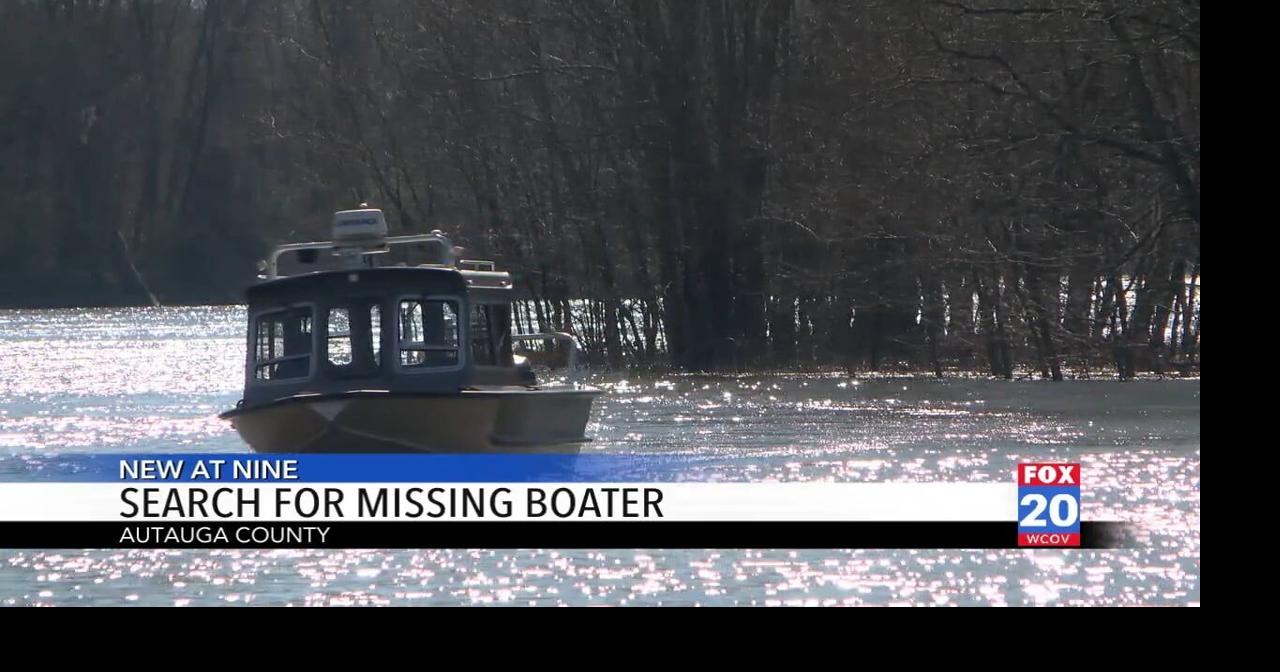 Alabama River search underway for missing boater from Wetumpka