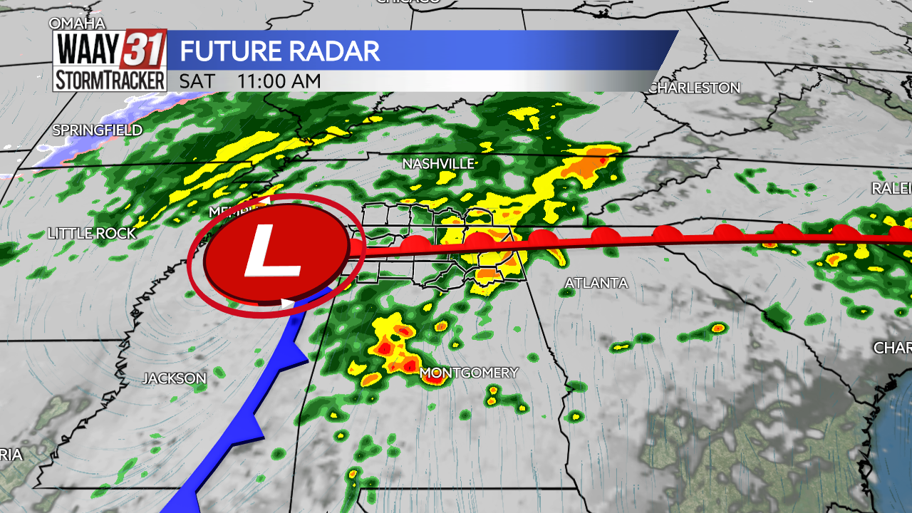 Drying Out Friday, But More Heavy Rain Saturday | News | Waaytv.com