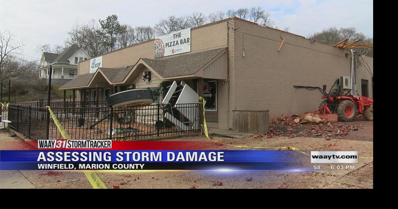 Winfield Tornado Assessing Storm Damage Video