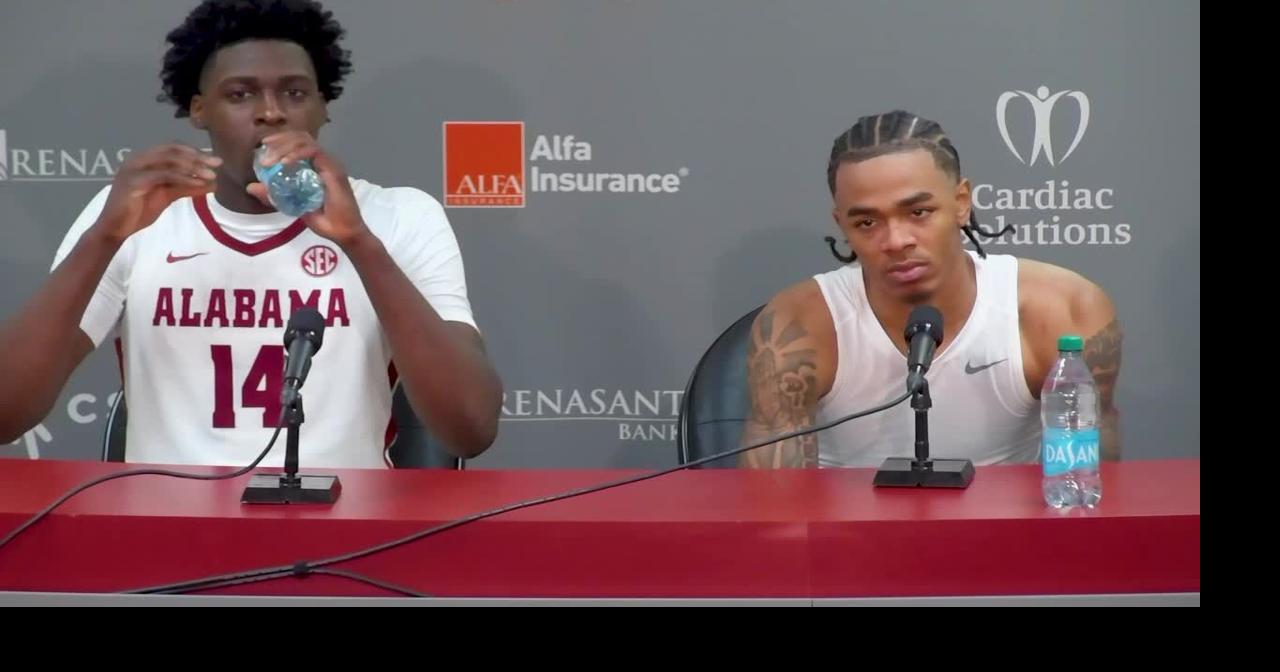 Alabama basketball's Charles Bediako talks about 1st game back since NBA draft controversy