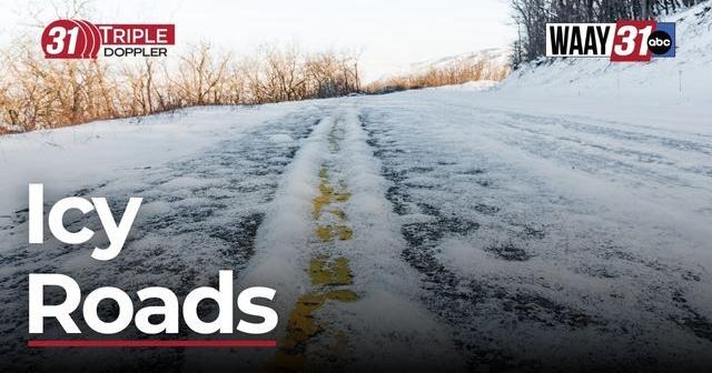 Tracking Winter Weather: Here's the latest on road road conditions across North Alabama