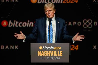Trump’s remarks at Bitcoin event were delayed due to security concern, Secret Service says