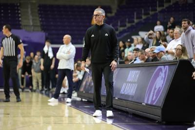 UNA men’s basketball coach Tony Pujol