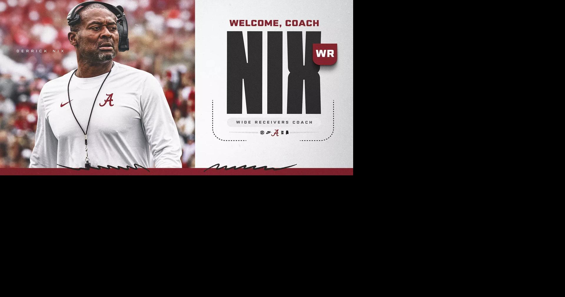 Derrick Nix Officially Added to Alabama Football Coaching Staff