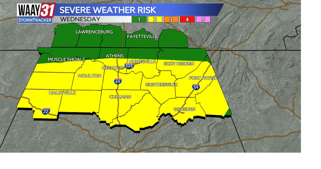 Rain and storms return Wednesday