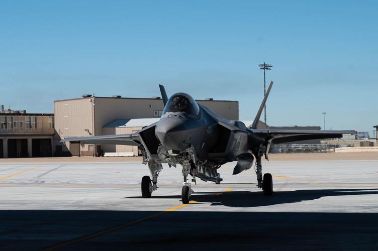 ‘Frankenjet’ stealth fighter made from two wrecked warplanes joins US Air Force fleet