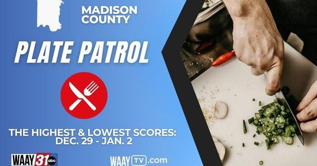 Does anybody know how to cook chicken? Madison County food inspection scores for Dec. 29 - Jan. 2