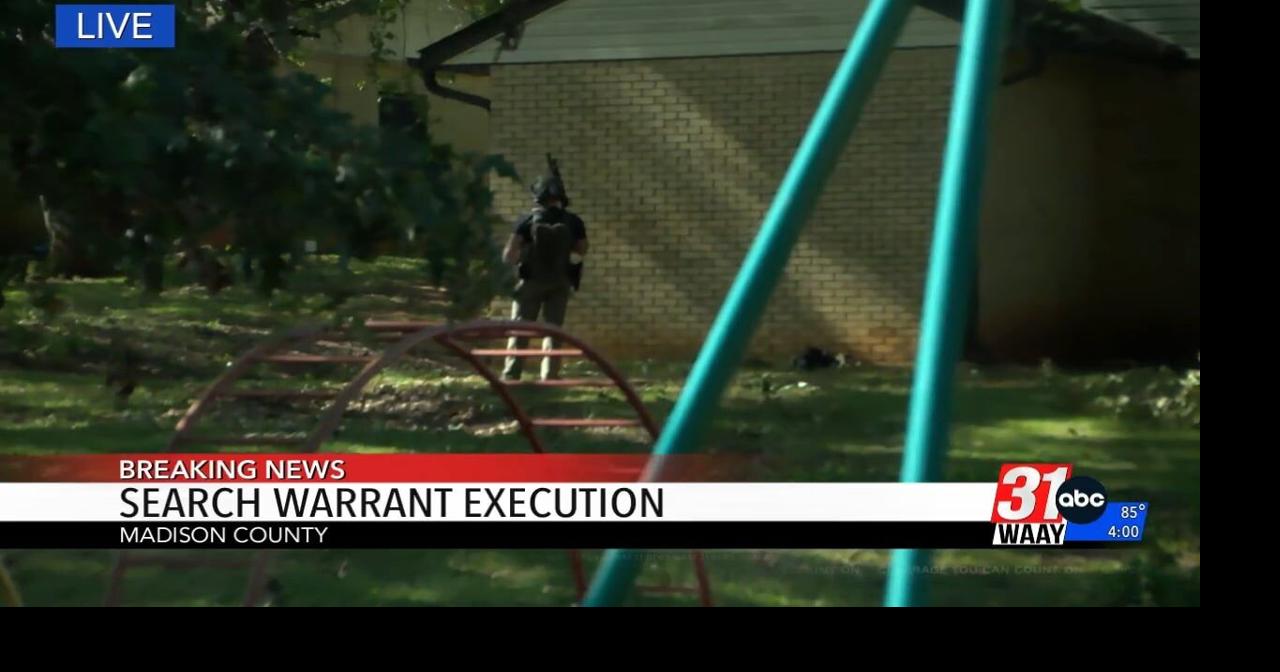 Madison County Sheriff's Office, Huntsville Police respond to search