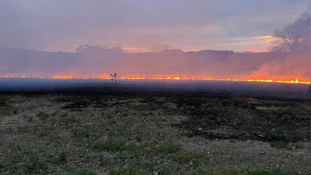 Moores Mill Brush Fire 2/27/24