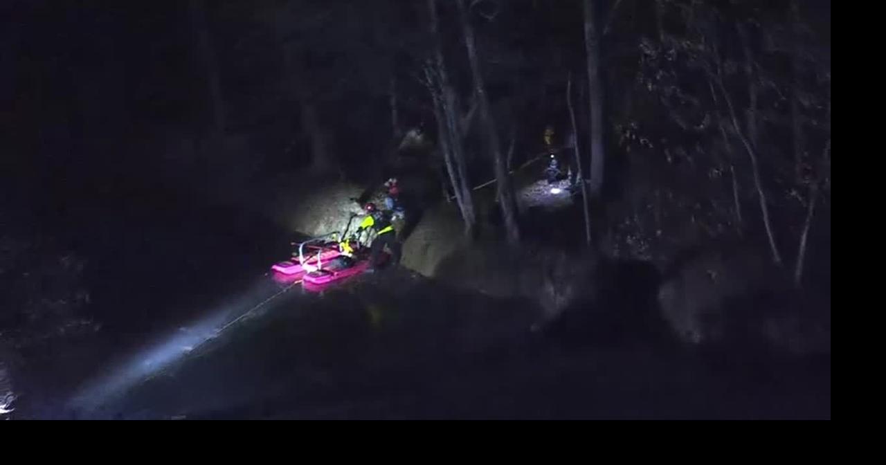 2 teens get rescued from icy creek in New Jersey