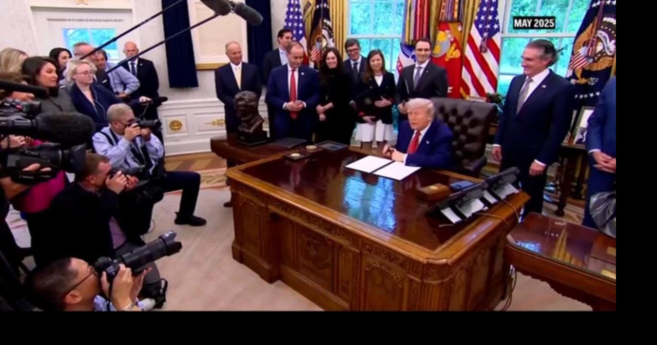 President Trump's family announces release of Trump Mobile phone service