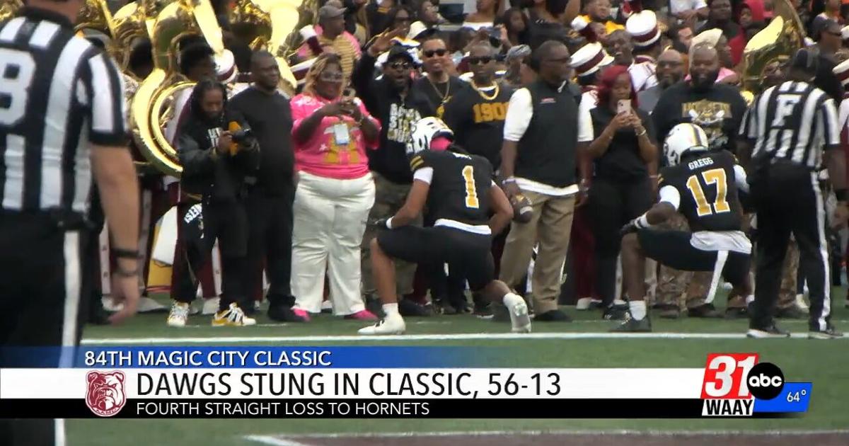 Alabama State dominates Alabama A&M at 84th Magic City Classic, 56-13