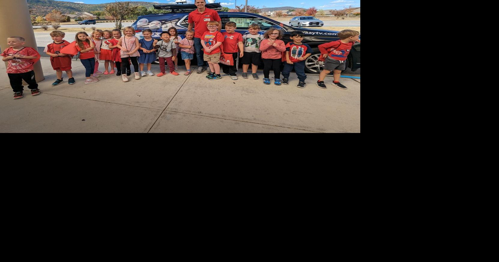 WAAY 31 StormTracker visit at GoldsmithSchiffman Elementary Weather