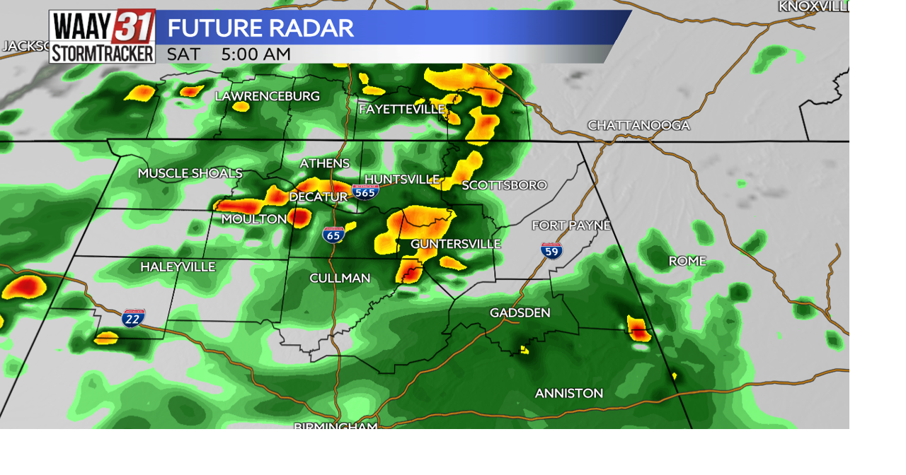 Kicking off the weekend with more wet weather Weather