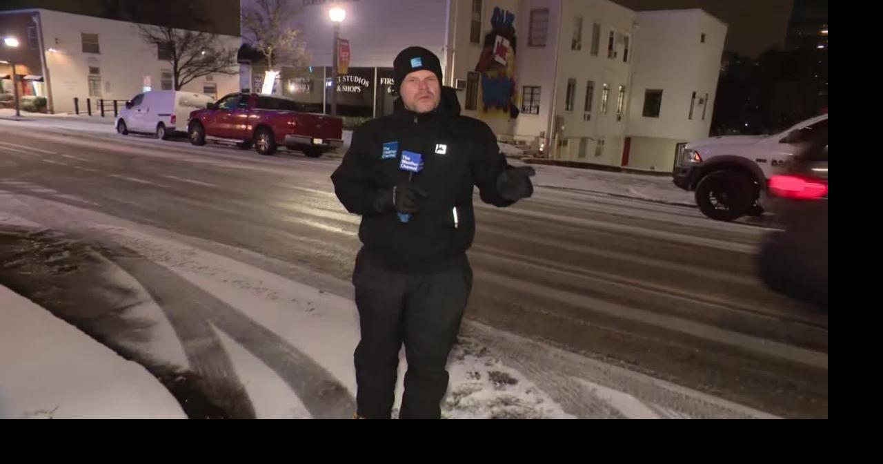 Winter storm, frigid temps come to Raleigh, North Carolina Video