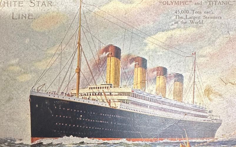 ‘Poignant’ postcard from excited Titanic passenger up for auction