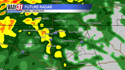 Rain for tomorrow night
