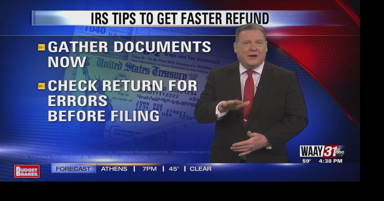 Here's how to get your federal tax refund faster Video