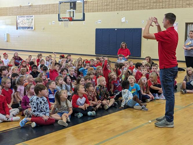 WAAY 31 StormTracker visit at GoldsmithSchiffman Elementary Weather