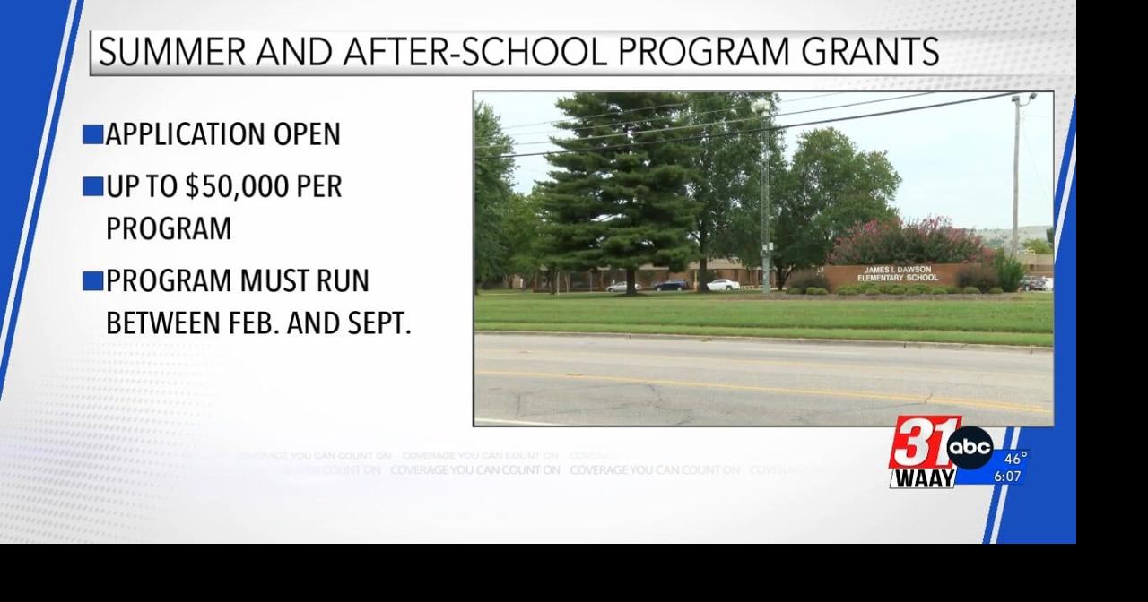 Summer and After School Program Grants Video