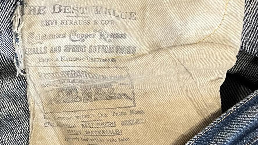 136-year-old Levi's jeans found in a goldmine looks just like a