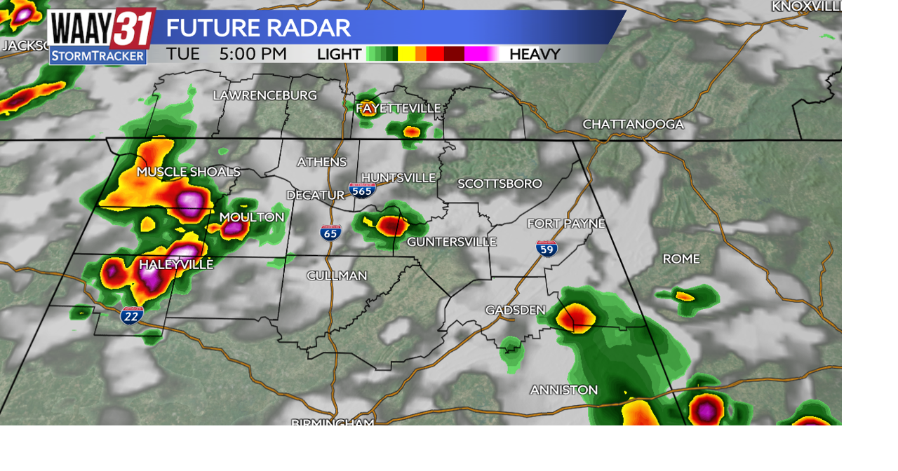 Daily heat, humidity and storm chances for the week ahead