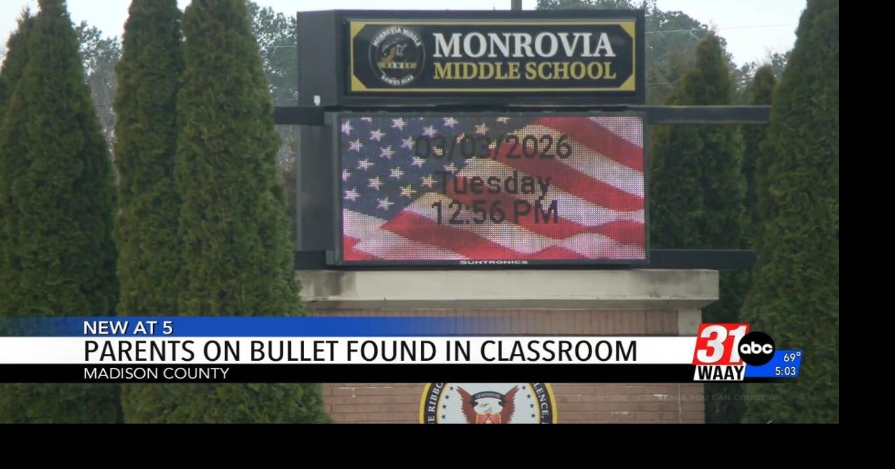 Parents demand answers after bullet found at Monrovia Middle School