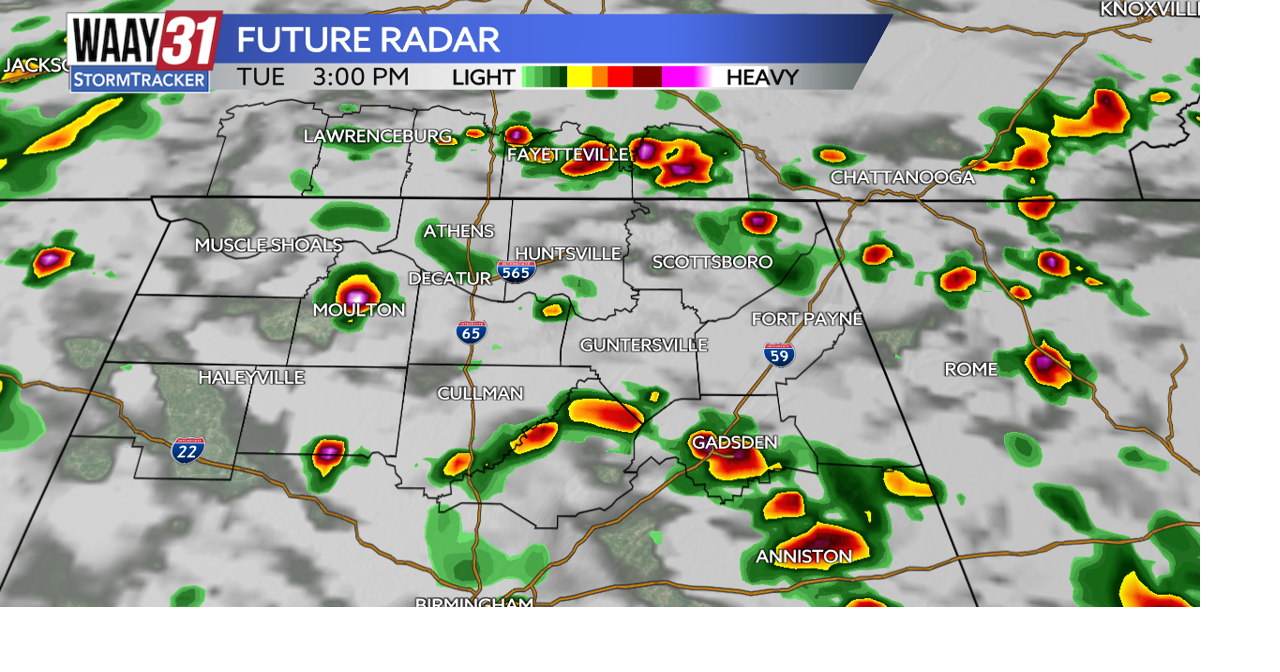 Grab the rain gear for this afternoon