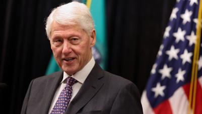 Former President Bill Clinton discharged from hospital after being treated for flu