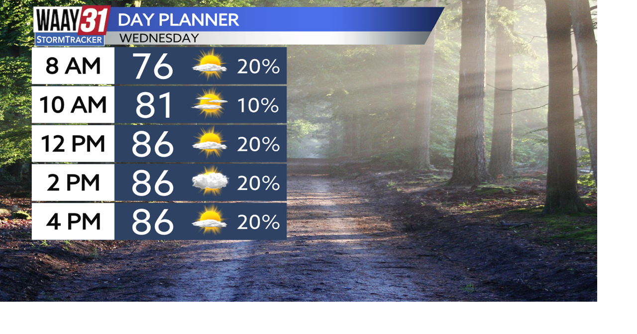 Mild, humid, and foggy out the door this morning