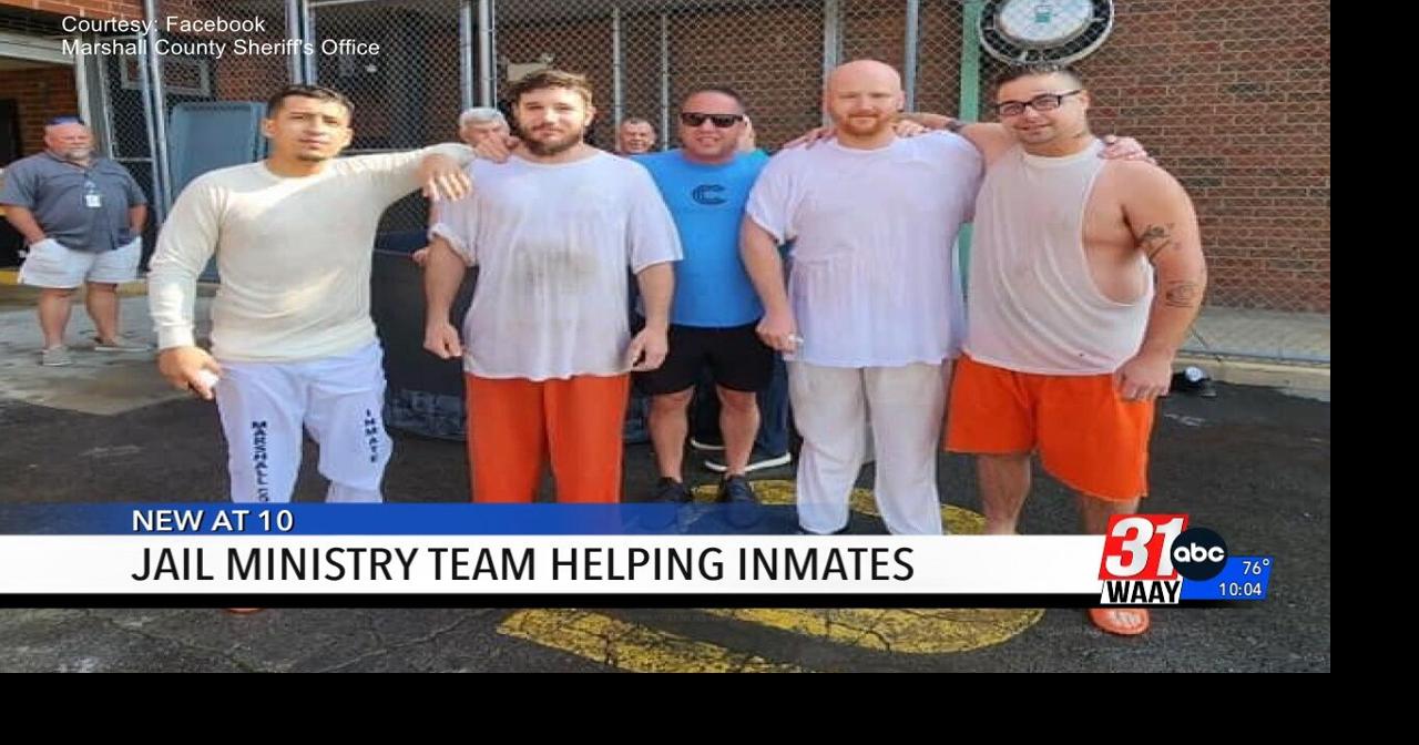 'I feel amazing about it' 133 inmates get baptized in Marshall County