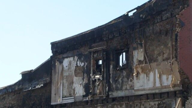 Fayetteville square fire