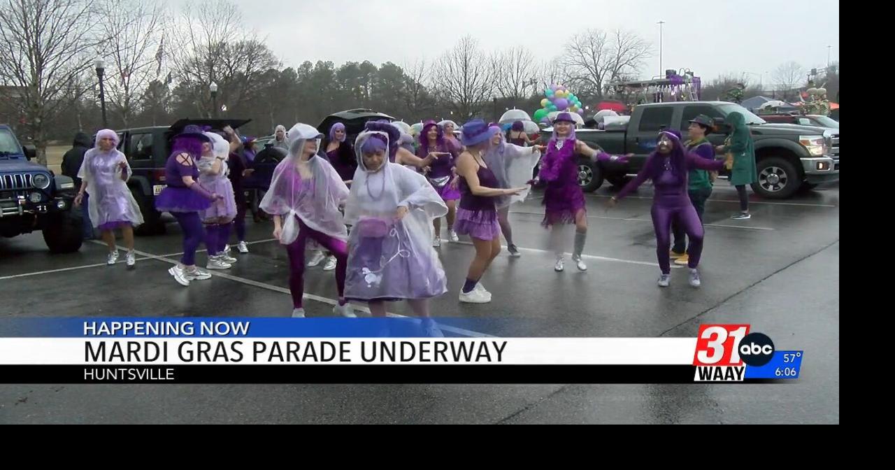 Mardi Gras Parade Held in Huntsville Video