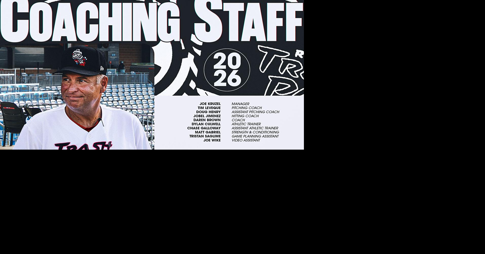 Trash Pandas 2026 on-field coaching staff announced