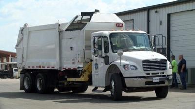 Huntsville garbage truck