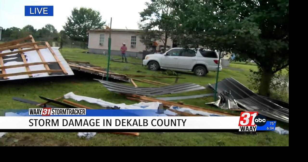 Storm Damage In Dekalb County | Video | waaytv.com