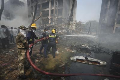 APTOPIX India Plane Crash