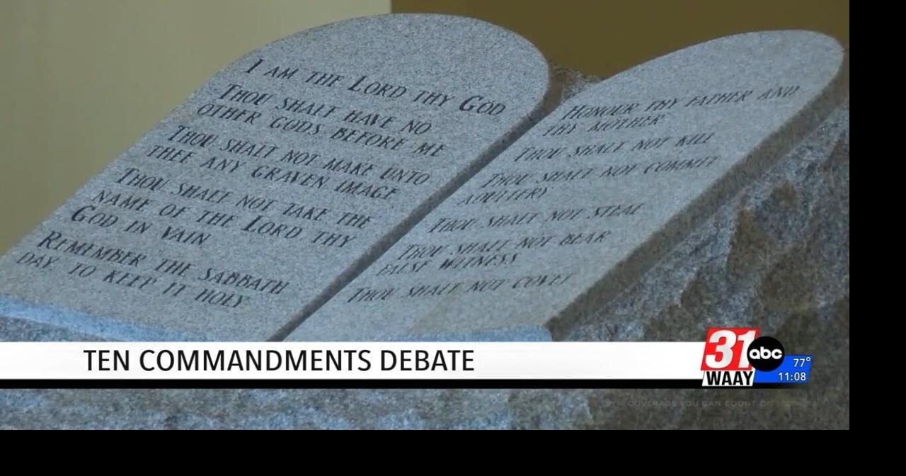 New Alabama law brings Ten Commandments to classrooms
