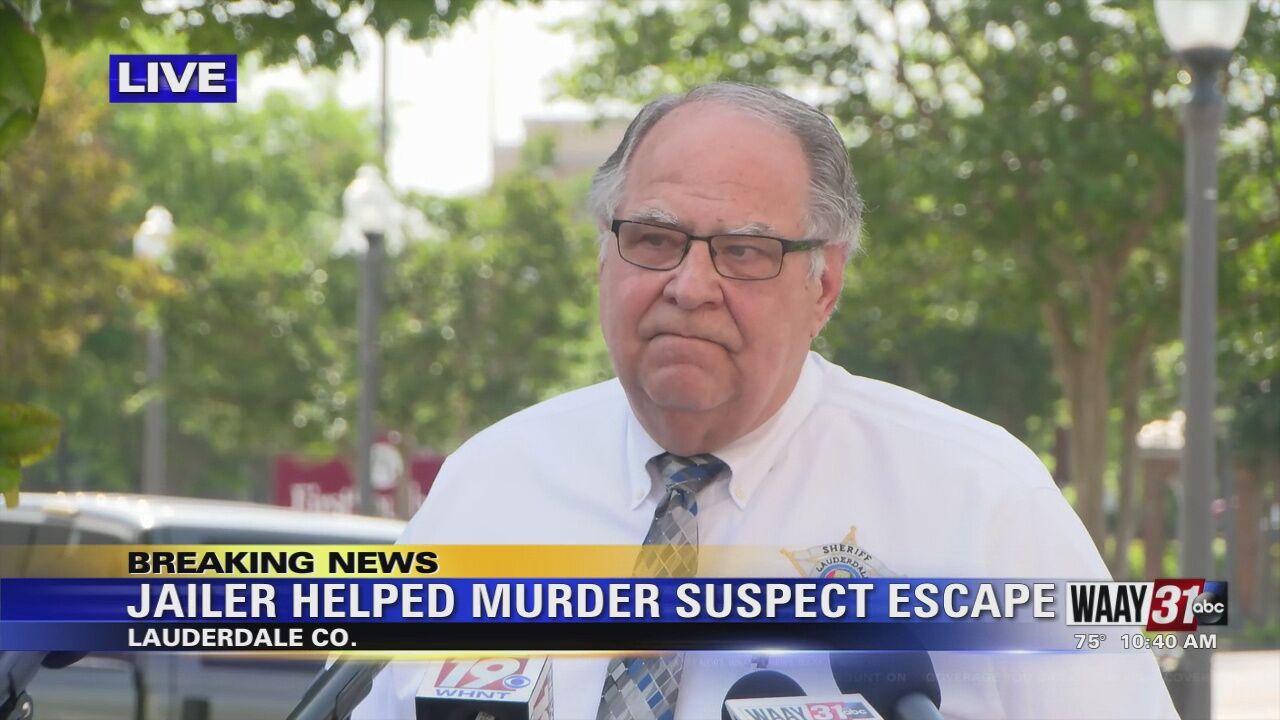 NEWS CONFERENCE: Arrest warrant issued for Lauderdale County jail worker  missing with accused murderer | Video | waaytv.com