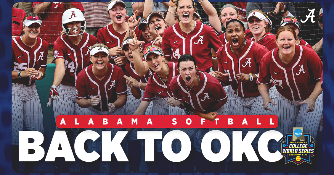 OKC Bound! Alabama Softball Punches its 14th Ticket to Women’s College World Series