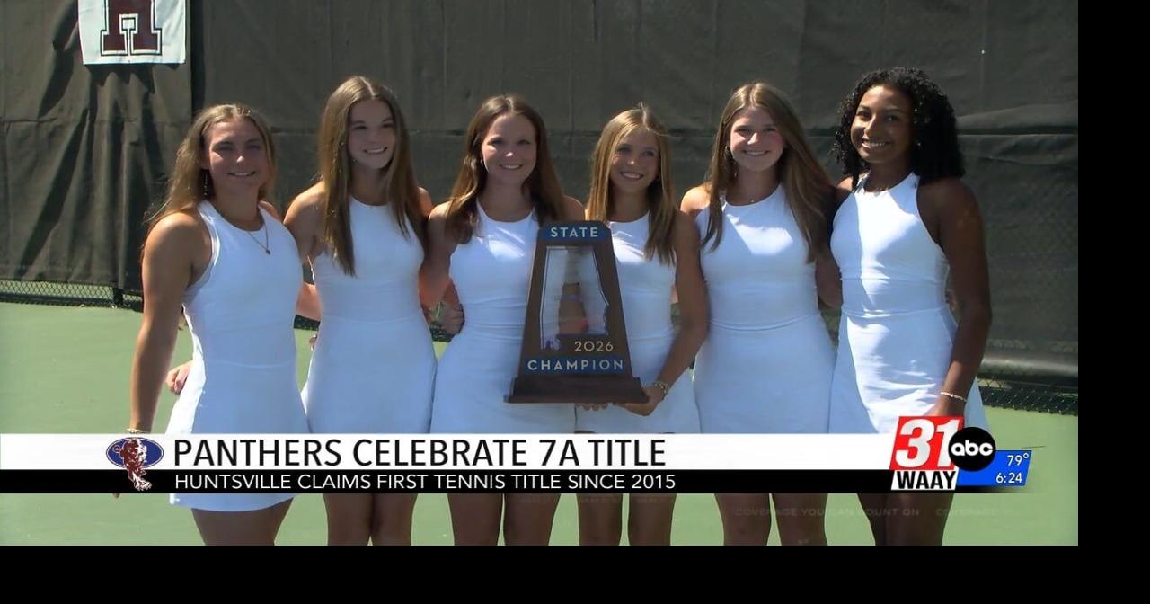 Huntsville celebrates 7A tennis title