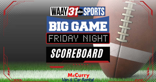 WAAY 31 Big Game Friday Night: Scoreboard for Nov. 20-21